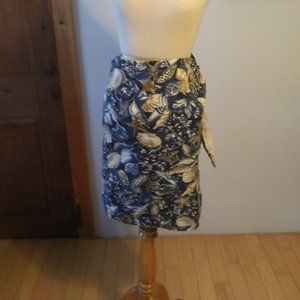 Gotcha Covered wrap skirt made in the USA size 10 100% cotton